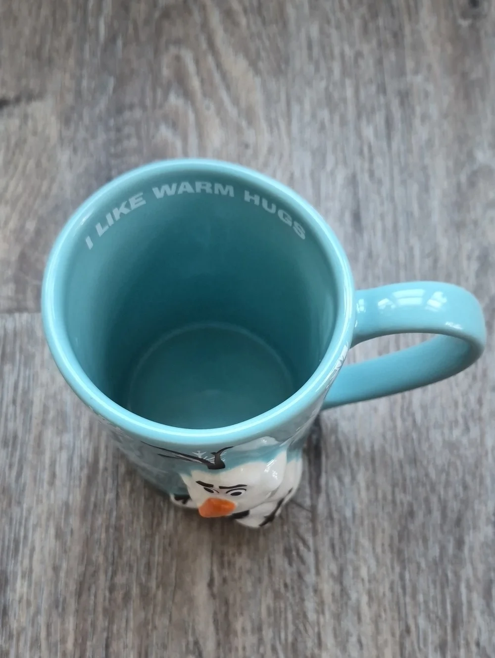 Disney Parks Frozen Olaf 3D Ceramic Coffee Mug, 14 oz